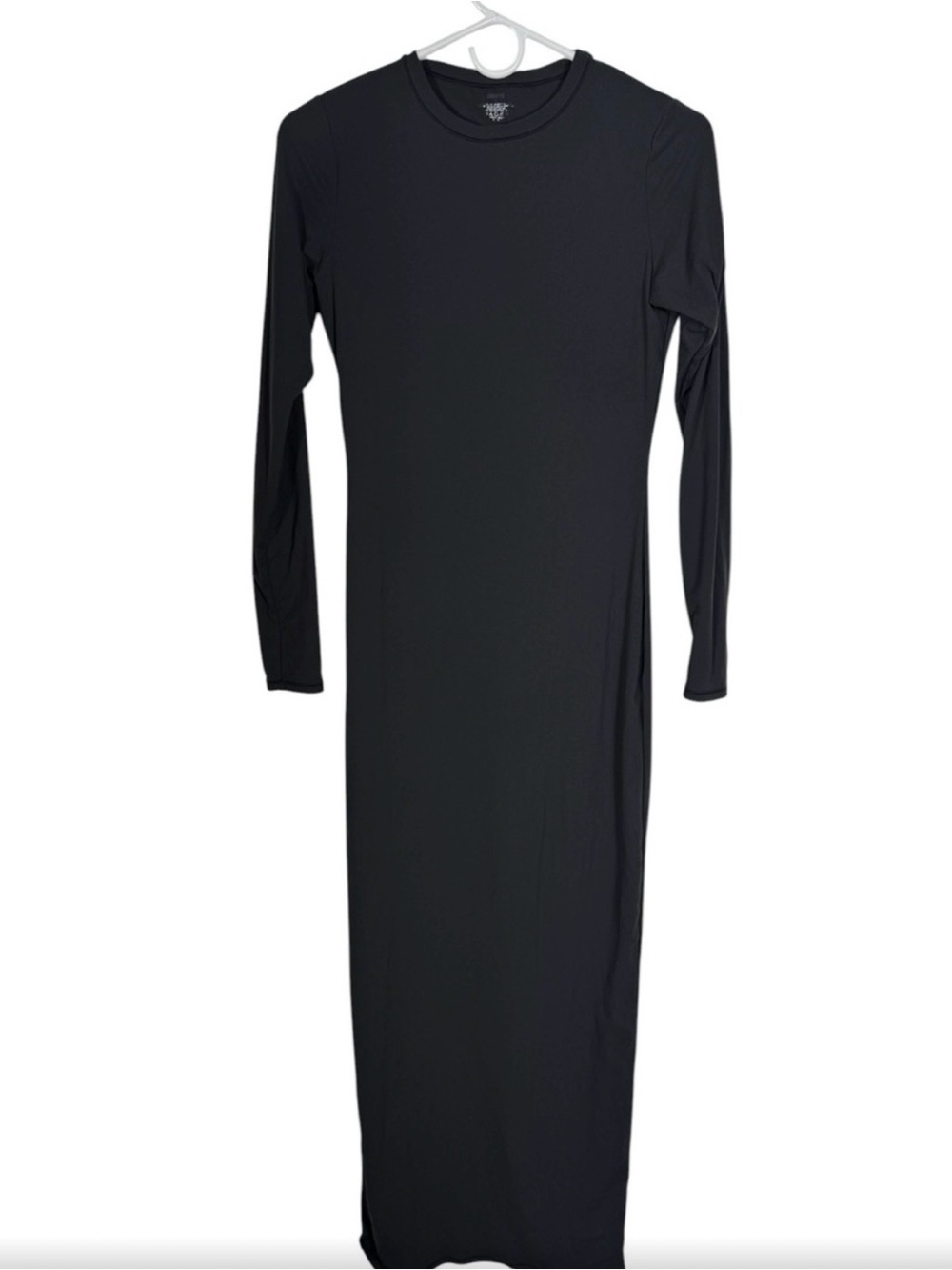 SKIMS Black Long Sleeve Maxi Dress - Picture 2 of 2